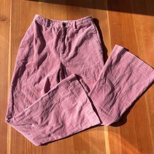 Pink Flare corduroy